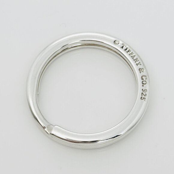 Tiffany & Co Key Ring in Sterling Silver Keyring Keychain - Picture 2 of 7